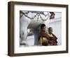 Two Young Boys, Nepal-Michael Brown-Framed Photographic Print