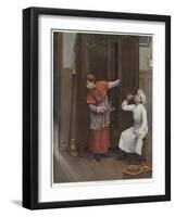 Two Young Boys Wearing Costumes-Paul Charles Chocarne-moreau-Framed Giclee Print