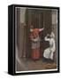 Two Young Boys Wearing Costumes-Paul Charles Chocarne-moreau-Framed Stretched Canvas