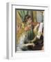 Two Young Girls at the Piano-Pierre-Auguste Renoir-Framed Art Print