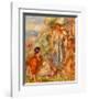 Two Young Girls-Pierre-Auguste Renoir-Framed Collectable Print