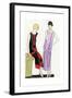 Two Young Ladies in Dresses by Martial Et Armand and Worth-null-Framed Giclee Print