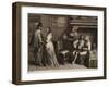 Two Young Men with their Ladies in an Interior-Schelte Adams Bolswert-Framed Giclee Print