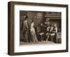 Two Young Men with their Ladies in an Interior-Schelte Adams Bolswert-Framed Giclee Print