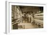 Two Young Spinners in Catawba Cotton Mills, Newton, North Carolina, 1908-Lewis Wickes Hine-Framed Photographic Print