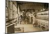 Two Young Spinners in Catawba Cotton Mills, Newton, North Carolina, 1908-Lewis Wickes Hine-Mounted Photographic Print