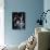 Two Young Women Playing Basketball-null-Photographic Print displayed on a wall