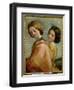 Two Young Women Walking-George Frederick Watts-Framed Giclee Print