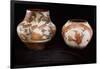 Two Zia Polychrome Jars-null-Framed Giclee Print