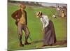 Twosome-Arthur Burdett Frost-Mounted Art Print