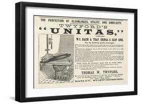 Twyford's Unitas-null-Framed Art Print