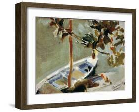 Txalupa Zutoin Bati Lotua, Adar Artean-Joaquín Sorolla y Bastida-Framed Art Print