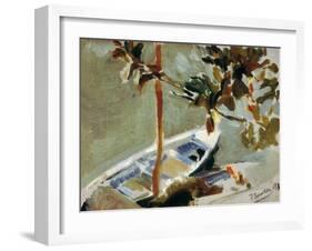 Txalupa Zutoin Bati Lotua, Adar Artean-Joaquín Sorolla y Bastida-Framed Art Print