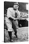 Ty Cobb, Star of the Detroit Tigers, Batting in 1910-null-Stretched Canvas