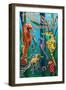 Tybee Island Marine Center - Tybee Island,Georgia - Sea Horses-Lantern Press-Framed Art Print