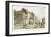 Tyburn Turnpike, Paddington, London, 1813-null-Framed Giclee Print