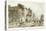 Tyburn Turnpike, Paddington, London, 1813-null-Stretched Canvas