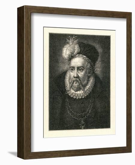 Tycho Brahe, Danish Astronomer-Detlev Van Ravenswaay-Framed Photographic Print