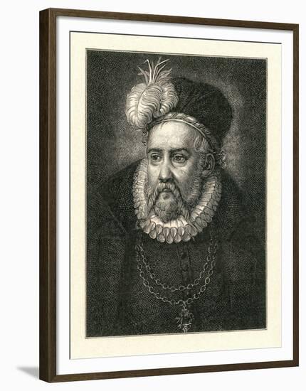 Tycho Brahe, Danish Astronomer-Detlev Van Ravenswaay-Framed Premium Photographic Print