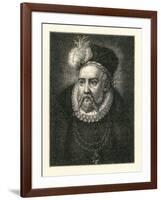 Tycho Brahe, Danish Astronomer-Detlev Van Ravenswaay-Framed Premium Photographic Print