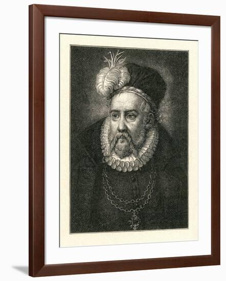 Tycho Brahe, Danish Astronomer-Detlev Van Ravenswaay-Framed Premium Photographic Print