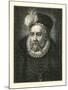 Tycho Brahe, Danish Astronomer-Detlev Van Ravenswaay-Mounted Premium Photographic Print