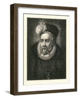 Tycho Brahe, Danish Astronomer-Detlev Van Ravenswaay-Framed Photographic Print