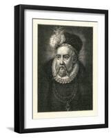 Tycho Brahe, Danish Astronomer-Detlev Van Ravenswaay-Framed Photographic Print