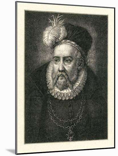 Tycho Brahe, Danish Astronomer-Detlev Van Ravenswaay-Mounted Photographic Print