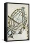 Tycho Brahe's Armillary Sphere-Science Source-Framed Stretched Canvas