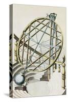 Tycho Brahe's Armillary Sphere-Science Source-Stretched Canvas