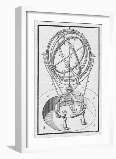 Tycho-Brahe's Astrolabe-null-Framed Art Print