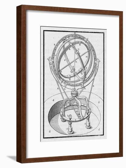 Tycho-Brahe's Astrolabe-null-Framed Art Print