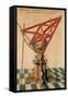 Tycho Brahe's Astronomical Sextant-Science Source-Framed Stretched Canvas