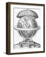 Tycho Brahe's Globe-null-Framed Art Print