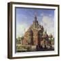 Tycho Brahe's Observatory, Uraniborg-Henrik Hansen-Framed Giclee Print