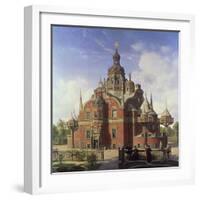 Tycho Brahe's Observatory, Uraniborg-Henrik Hansen-Framed Giclee Print