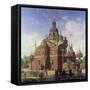 Tycho Brahe's Observatory, Uraniborg-Henrik Hansen-Framed Stretched Canvas