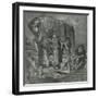 Tycho Brahe Sails Away from His Island in the Darkness of Night-null-Framed Giclee Print