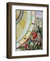 Tycho Brahe-Andreas Cellarius-Framed Giclee Print