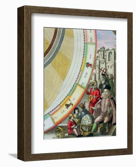 Tycho Brahe-Andreas Cellarius-Framed Giclee Print