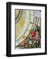 Tycho Brahe-Andreas Cellarius-Framed Giclee Print