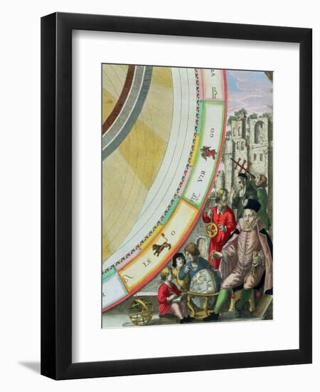 Tycho Brahe-Andreas Cellarius-Framed Giclee Print