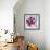 Tye Dye Floral I-Asia Jensen-Framed Art Print displayed on a wall