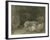 Tygers at Play, Engraved by the Artist, Pub. 1789-George Stubbs-Framed Giclee Print