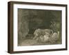 Tygers at Play, Engraved by the Artist, Pub. 1789-George Stubbs-Framed Giclee Print