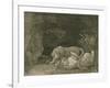 Tygers at Play, Engraved by the Artist, Pub. 1789-George Stubbs-Framed Giclee Print