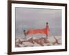 Tying a Sari, India, 2012-Lincoln Seligman-Framed Giclee Print