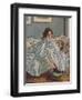 Tying Her Shoe, c1900-Walter Westley Russell-Framed Giclee Print