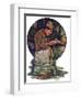 "Tying on a Fly,"May 25, 1929-J.F. Kernan-Framed Giclee Print